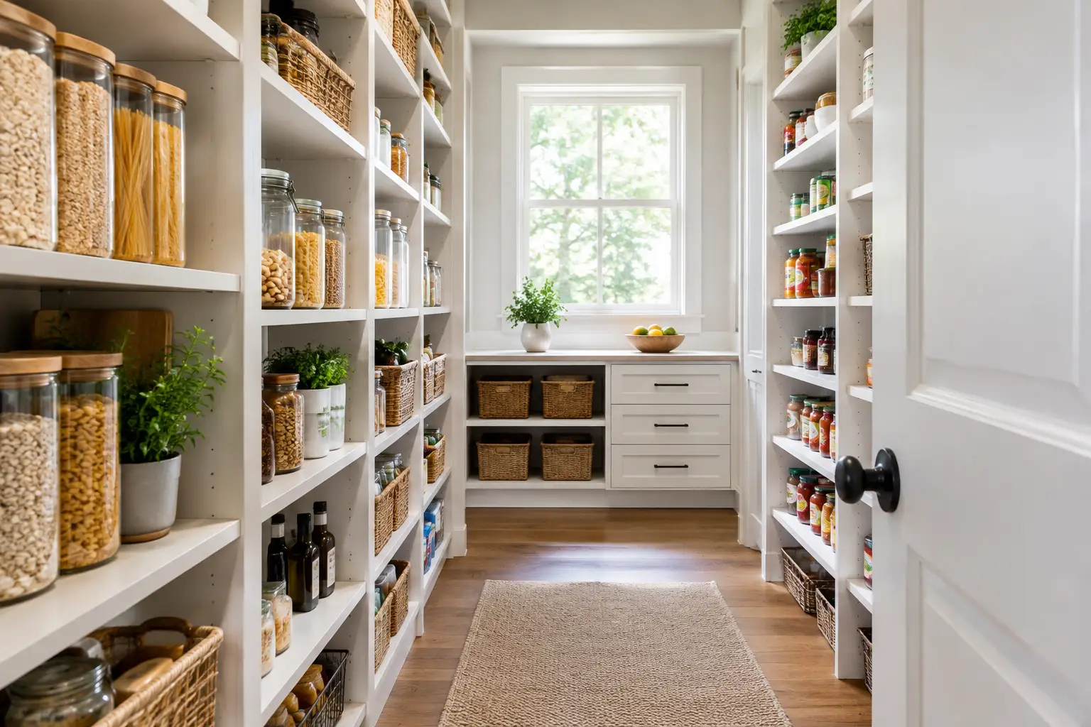 Walk In Pantry Cabinets Designed for Daily Life